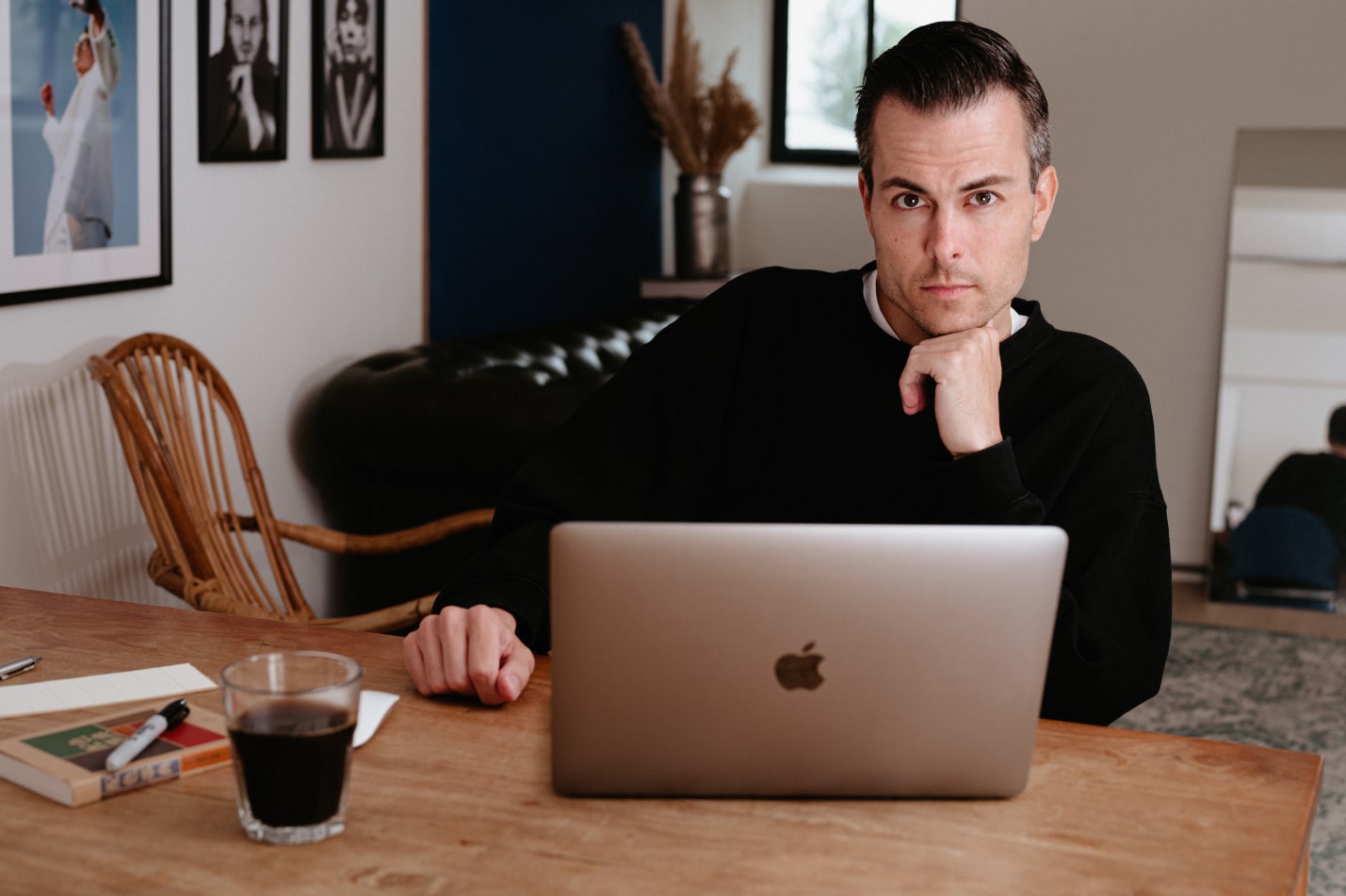 Portrait of UX designer Bart Jansen